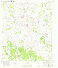 Edna Hill Texas Historical topographic map, 1:24000 scale, 7.5 X 7.5 Minute, Year 1956