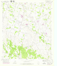 Edna Hill Texas Historical topographic map, 1:24000 scale, 7.5 X 7.5 Minute, Year 1956