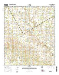 Edna Hill Texas Current topographic map, 1:24000 scale, 7.5 X 7.5 Minute, Year 2016