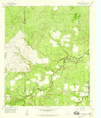 Edwards Branch Texas Historical topographic map, 1:24000 scale, 7.5 X 7.5 Minute, Year 1958