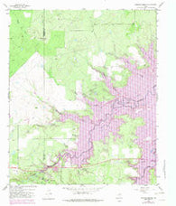 Edwards Branch Texas Historical topographic map, 1:24000 scale, 7.5 X 7.5 Minute, Year 1958