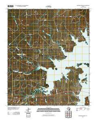 Edwards Branch Texas Historical topographic map, 1:24000 scale, 7.5 X 7.5 Minute, Year 2010