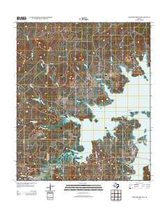 Edwards Branch Texas Historical topographic map, 1:24000 scale, 7.5 X 7.5 Minute, Year 2012