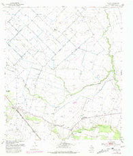 Egypt Texas Historical topographic map, 1:24000 scale, 7.5 X 7.5 Minute, Year 1952