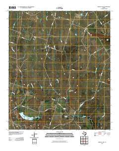 Eidson Lake Texas Historical topographic map, 1:24000 scale, 7.5 X 7.5 Minute, Year 2010
