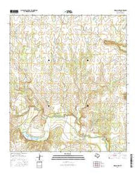 Eidson Lake Texas Current topographic map, 1:24000 scale, 7.5 X 7.5 Minute, Year 2016