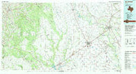 El Campo Texas Historical topographic map, 1:100000 scale, 30 X 60 Minute, Year 1994