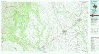 El Campo Texas Historical topographic map, 1:100000 scale, 30 X 60 Minute, Year 1994