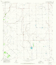 El Campo SE Texas Historical topographic map, 1:24000 scale, 7.5 X 7.5 Minute, Year 1965