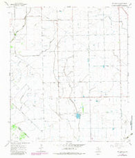 El Campo SE Texas Historical topographic map, 1:24000 scale, 7.5 X 7.5 Minute, Year 1965