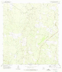 El Chapote Creek Texas Historical topographic map, 1:24000 scale, 7.5 X 7.5 Minute, Year 1972