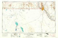 El Paso Texas Historical topographic map, 1:250000 scale, 1 X 2 Degree, Year 1964