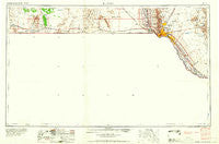 El Paso Texas Historical topographic map, 1:250000 scale, 1 X 2 Degree, Year 1965