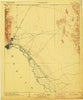 El Paso Texas Historical topographic map, 1:125000 scale, 30 X 30 Minute, Year 1908