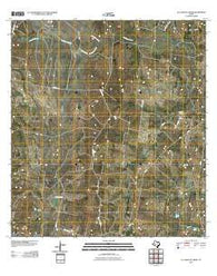El Chapote Creek Texas Historical topographic map, 1:24000 scale, 7.5 X 7.5 Minute, Year 2010