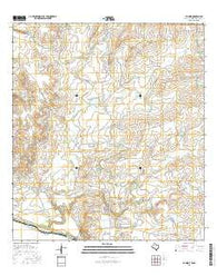 El Indio Texas Current topographic map, 1:24000 scale, 7.5 X 7.5 Minute, Year 2016