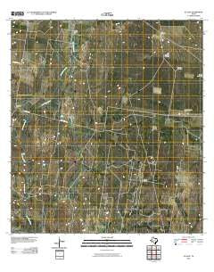El Sauz Texas Historical topographic map, 1:24000 scale, 7.5 X 7.5 Minute, Year 2010