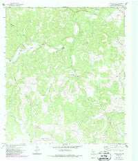 Elbow Lake Texas Historical topographic map, 1:24000 scale, 7.5 X 7.5 Minute, Year 1971