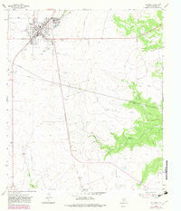 Eldorado Texas Historical topographic map, 1:24000 scale, 7.5 X 7.5 Minute, Year 1964