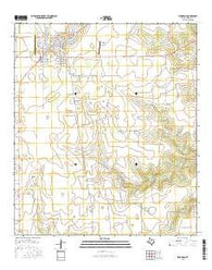 Eldorado Texas Current topographic map, 1:24000 scale, 7.5 X 7.5 Minute, Year 2016