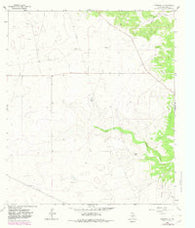 Eldorado NW Texas Historical topographic map, 1:24000 scale, 7.5 X 7.5 Minute, Year 1964