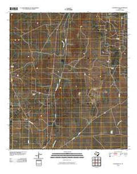 Eldorado NE Texas Historical topographic map, 1:24000 scale, 7.5 X 7.5 Minute, Year 2010