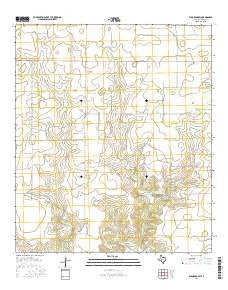Eldorado SW Texas Current topographic map, 1:24000 scale, 7.5 X 7.5 Minute, Year 2016