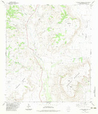 Elephant Mountain Texas Historical topographic map, 1:24000 scale, 7.5 X 7.5 Minute, Year 1983