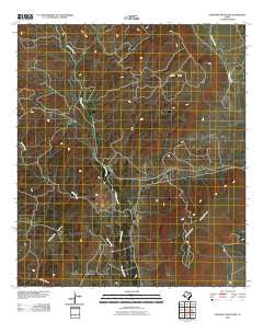 Elephant Mountain Texas Historical topographic map, 1:24000 scale, 7.5 X 7.5 Minute, Year 2010