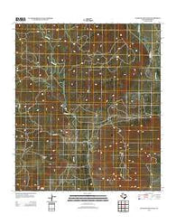 Elephant Mountain Texas Historical topographic map, 1:24000 scale, 7.5 X 7.5 Minute, Year 2012
