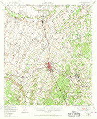 Elgin Texas Historical topographic map, 1:62500 scale, 15 X 15 Minute, Year 1948