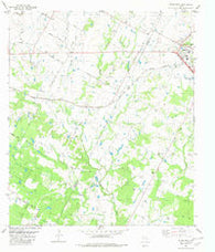 Elgin West Texas Historical topographic map, 1:24000 scale, 7.5 X 7.5 Minute, Year 1982