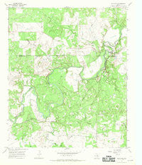 Eliasville Texas Historical topographic map, 1:24000 scale, 7.5 X 7.5 Minute, Year 1967