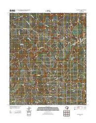 Eliasville Texas Historical topographic map, 1:24000 scale, 7.5 X 7.5 Minute, Year 2012