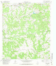 Elkhart Creek Texas Historical topographic map, 1:24000 scale, 7.5 X 7.5 Minute, Year 1982