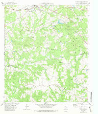 Elkhart Creek Texas Historical topographic map, 1:24000 scale, 7.5 X 7.5 Minute, Year 1982