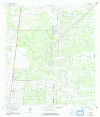 Ella Texas Historical topographic map, 1:24000 scale, 7.5 X 7.5 Minute, Year 1963