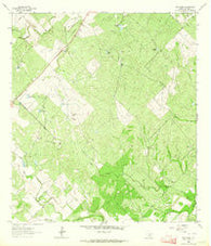 Elm Creek Texas Historical topographic map, 1:24000 scale, 7.5 X 7.5 Minute, Year 1963