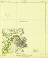 Elm Mott Texas Historical topographic map, 1:62500 scale, 15 X 15 Minute, Year 1931