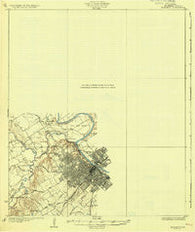 Elm Mott Texas Historical topographic map, 1:62500 scale, 15 X 15 Minute, Year 1931