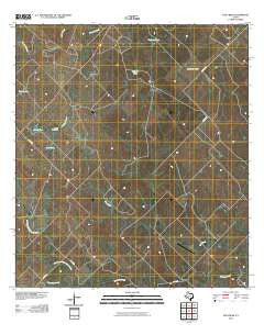 Elm Creek Texas Historical topographic map, 1:24000 scale, 7.5 X 7.5 Minute, Year 2010