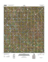 Elm Creek Texas Historical topographic map, 1:24000 scale, 7.5 X 7.5 Minute, Year 2012