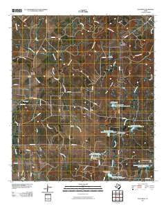 Elm Grove Texas Historical topographic map, 1:24000 scale, 7.5 X 7.5 Minute, Year 2010