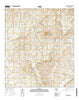 Elm Mountain Texas Current topographic map, 1:24000 scale, 7.5 X 7.5 Minute, Year 2016