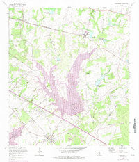 Elmendorf Texas Historical topographic map, 1:24000 scale, 7.5 X 7.5 Minute, Year 1967