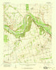 Elmer Oklahoma Historical topographic map, 1:62500 scale, 15 X 15 Minute, Year 1958