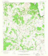 Elwood Texas Historical topographic map, 1:24000 scale, 7.5 X 7.5 Minute, Year 1964