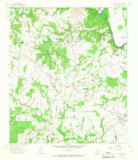 Elwood Texas Historical topographic map, 1:24000 scale, 7.5 X 7.5 Minute, Year 1964