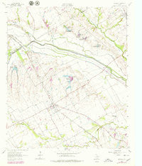 Emhouse Texas Historical topographic map, 1:24000 scale, 7.5 X 7.5 Minute, Year 1962