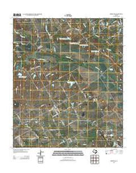 Emhouse Texas Historical topographic map, 1:24000 scale, 7.5 X 7.5 Minute, Year 2012